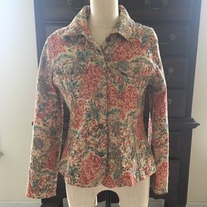 paisley Analogy Jacket/top